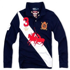 Ralph Lauren store Men Long Sleeve Polo MRLLP041